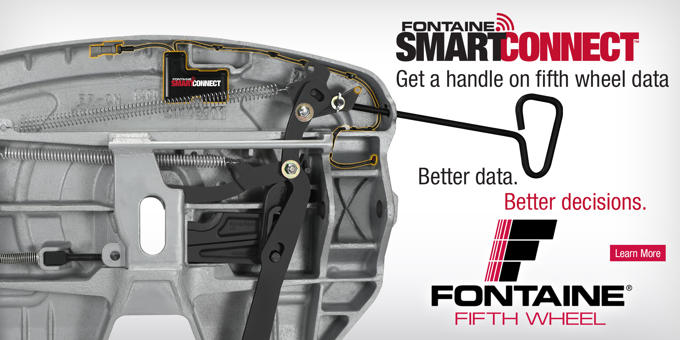 Fontaine Fifth Wheel Heavy Duty and Weight Savings NoSlack Fifth Wheels