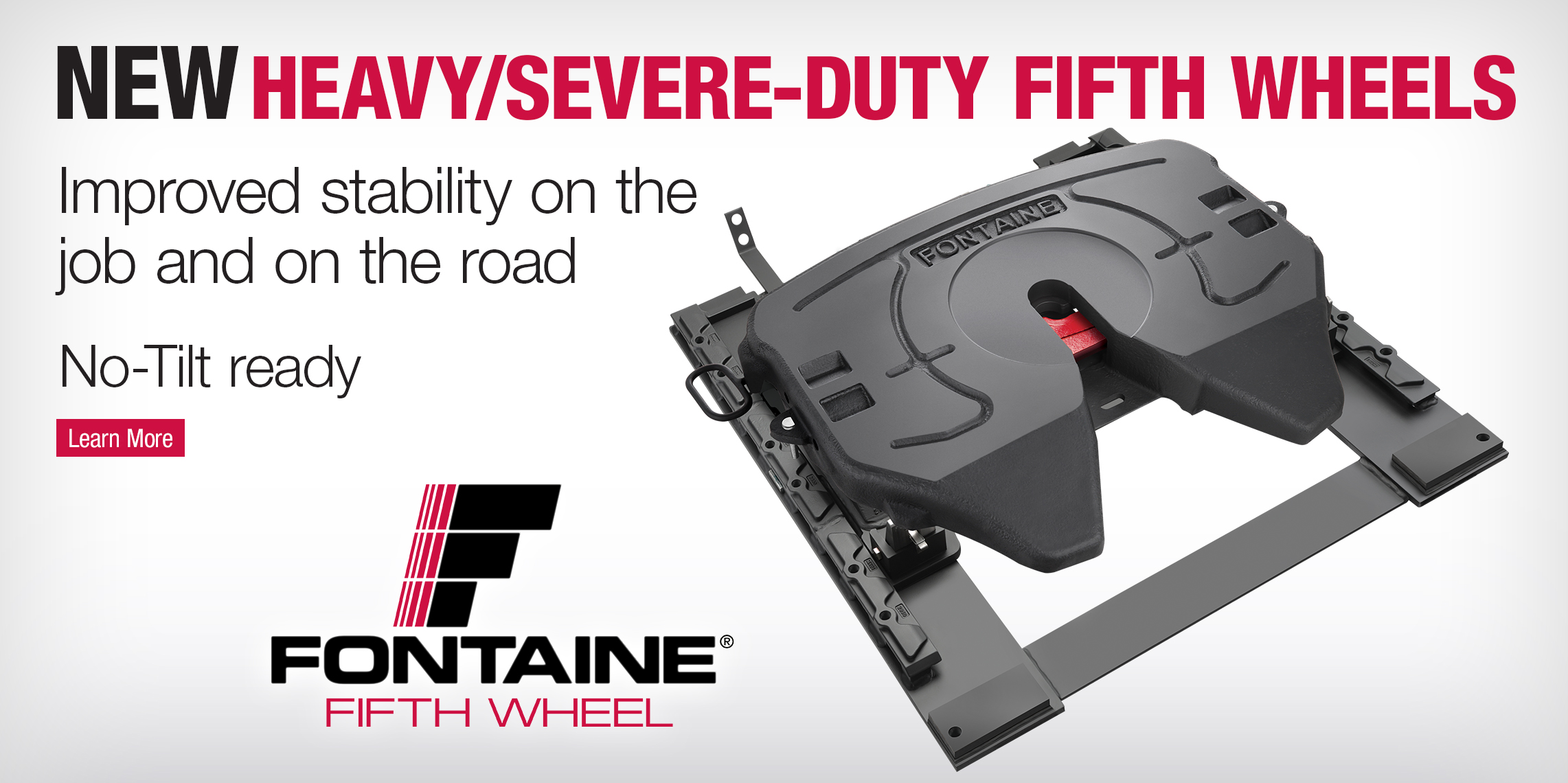 Fontaine Fifth Wheel Heavy Duty and Weight Savings NoSlack Fifth Wheels